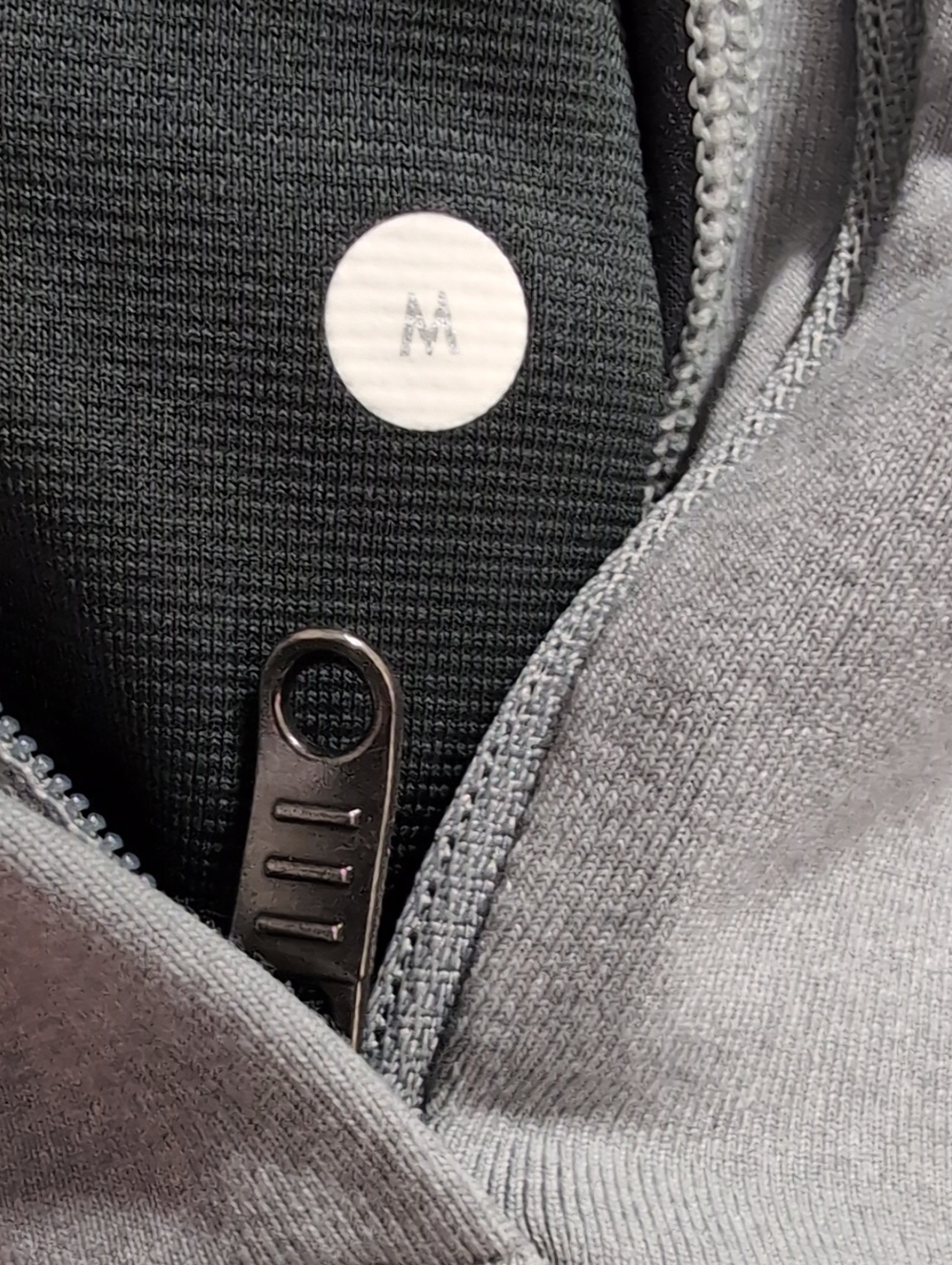 Lululemon Six Pack Jacket - Bomber/Track Jacket - Size Medium In Light Gray - Picture 9 of 11